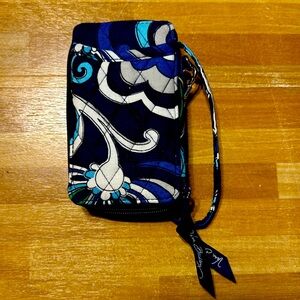 Vera Bradley wristlet Blue